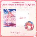 hololive - Sakura Miko 1st Live "flower fantasista!" Concert Merchandise "Sakura Miko 1st Live Clear Folder & Button Badge Set"