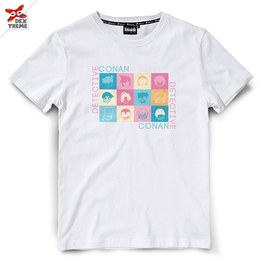 เสื้อโคนัน DCN-046 สีขาว และ สีกรม