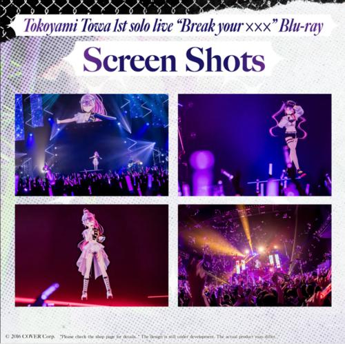 hololive - Tokoyami Towa 1st solo live "Break your ×××" Blu-ray