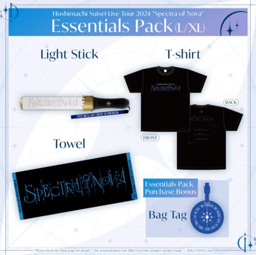 hololive - Hoshimachi Suisei Live Tour 2024 "Spectra of Nova" Concert Merch