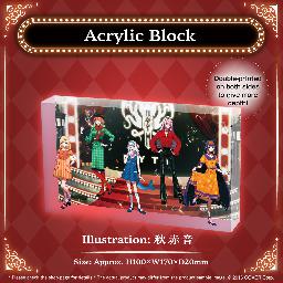 hololive - hololive English -Myth- 4th Anniversary Celebration "Acrylic Block"