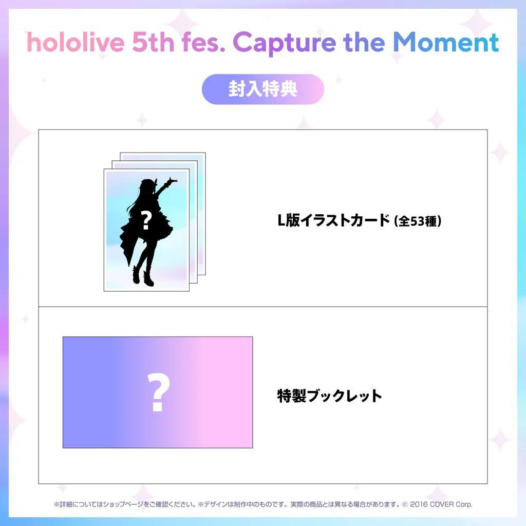 hololive - hololive 5th fes. Capture the Moment Blu-ray