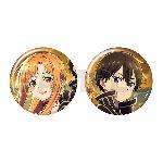 SAO Game Clear Commemoration Big Tin Badge Set