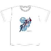 Shin Ikkitousen - Unchou Kan'u Full Graphic T-shirt White (S Size)