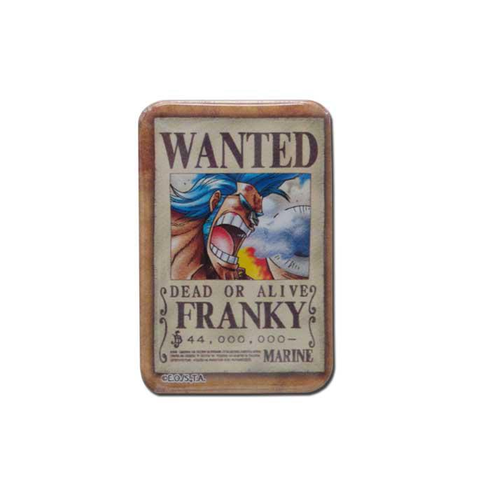 เข็มกลัดวันพีซ Wanted Franky