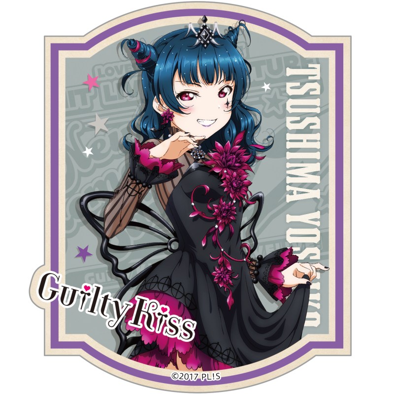 Lovelive Sunshine Unit Live Adventure Perfect World Trunk Style Sticker Set