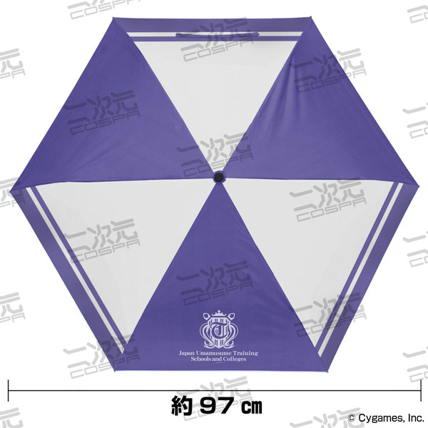 Umamusume Pretty Derby Tracen Academy School Emblem Folding Umbrella