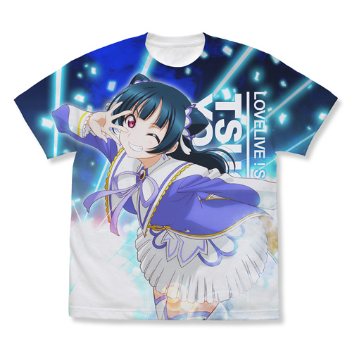 Love Live! Sunshine!!The School Idol Movie Over the Rainbow Yoshiko Tsushima Full Graphic T-Shirts Over the Rainbow Ver.