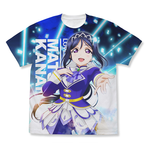 Love Live! Sunshine!!The School Idol Movie Over the Rainbow Kanan Matsuura Full Graphic T-Shirts Over the Rainbow Ver.