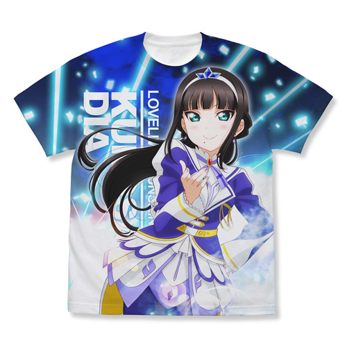 Love Live! Sunshine!!The School Idol Movie Over the Rainbow Dia Kurosawa Full Graphic T-Shirts Over the Rainbow Ver.