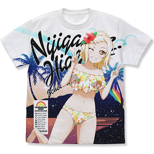Love Live! Nijigasaki High School School Idol Club Ai Miyashita Full Graphic T-Shirts Swimsuit Ver.