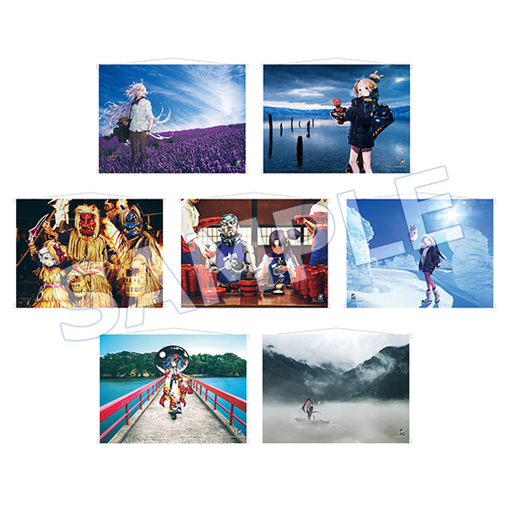 FGO 5th Anniversary under the same sky - under the same sky Illustration B2 Tapestry (Hokkaido Tohoku 7 types)