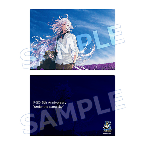 FGO 5th Anniversary under the same sky - under the same sky Illustration Clear File (Hokkaido Tohoku 7 types)