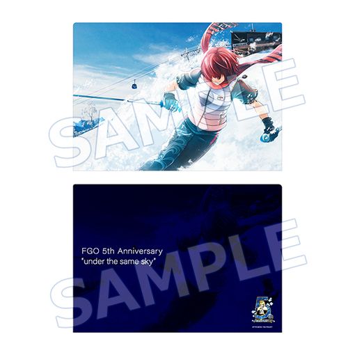 FGO 5th Anniversary under the same sky - under the same sky Illustration Clear File (Tokai Hokuriku 6 types)