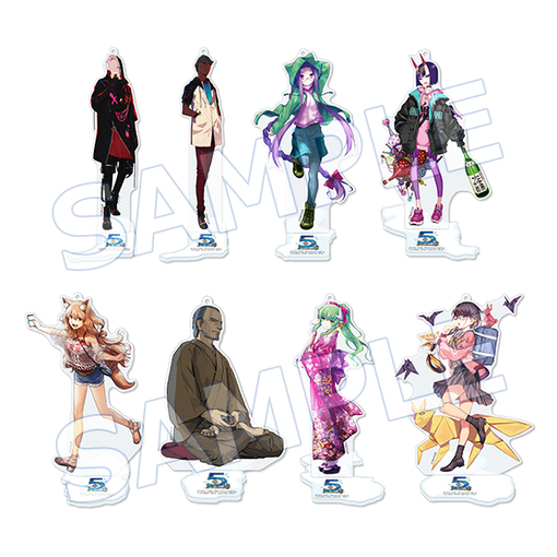 FGO 5th Anniversary under the same sky - under the same sky Servants Acrylic Mascot (Kansai 8 types)