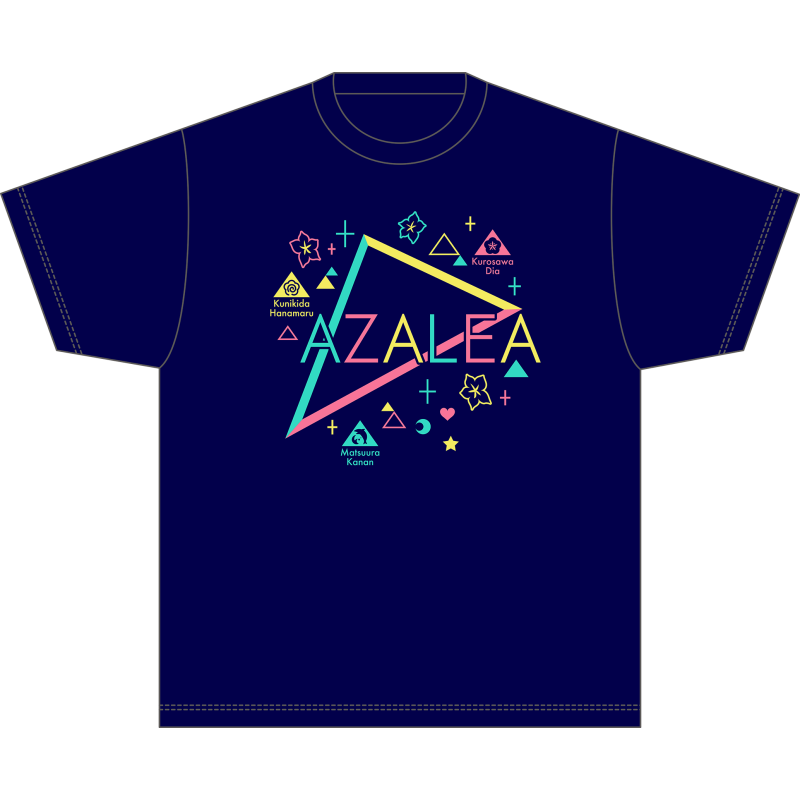 LOVELIVE! SUNSHINE!! UNIT LIVE ADVENTURE 2021 AZALEA First LOVELIVE! ~Amazing Travel DNA~ TRY AGAIN T-shirt