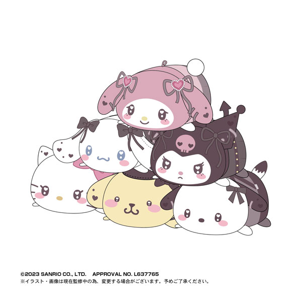 AmiAmi [Character & Hobby Shop]  Sanrio Characters TeteColle 6Pack  BOX(Pre-order)